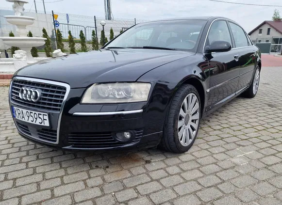 małopolskie Audi A8 cena 35000 przebieg: 240000, rok produkcji 2006 z Kosów Lacki